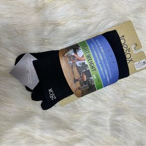 1 Pair Black Toesox, New Never Worn, Size X-Large